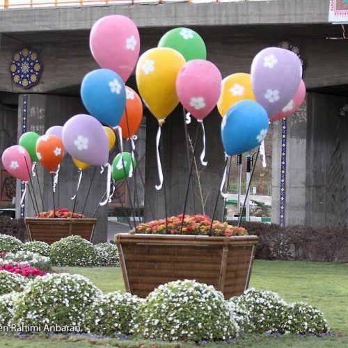 تولید انواع گلدان  های شهری و گلدان منازل فایبرگلاس