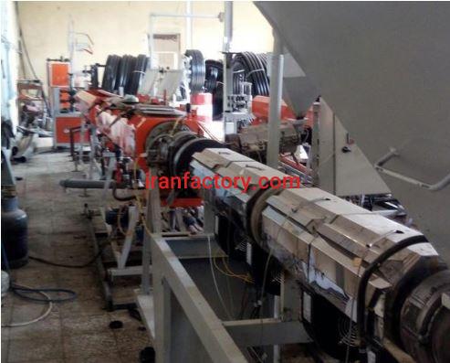 خط تولید لوله پلی اتیلن در تیران فروشی