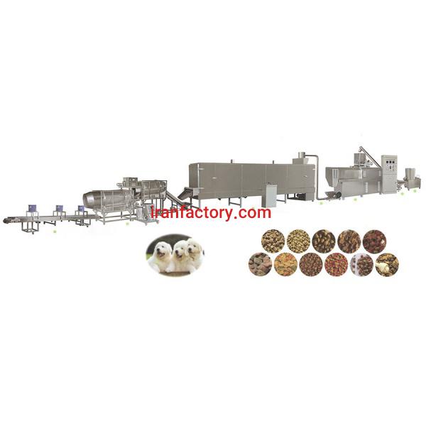 خط تولید غذای سگ و گربه