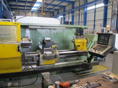 فروش دستگاه سی ان سی آلمانیCNC Sliding Bed Lathe KREWEMA HF