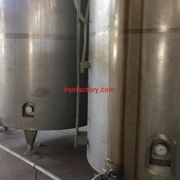 مخزن استیل کوچک