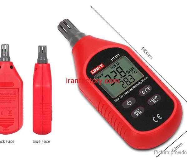 فروش رطوبت سنج و دماسنج یونیتی UNIT UT333 در تهران