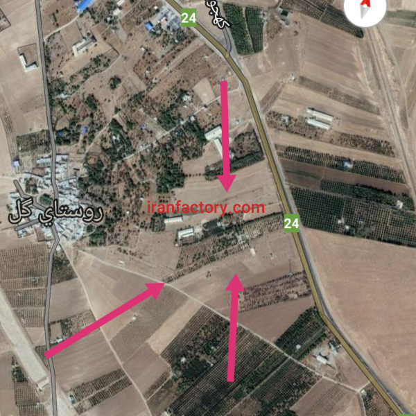 فروش باغ با مجوز و کاربری سردخانه