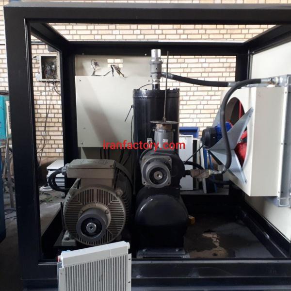 فروش خط کامل کمپرسور 75 کیلووات10متری: