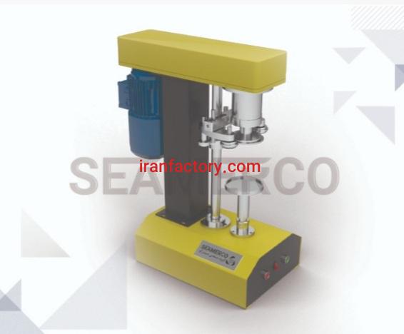 دستگاه درب‌بند تک‌هد رومیزی نیمه‌ اتومات در تهران