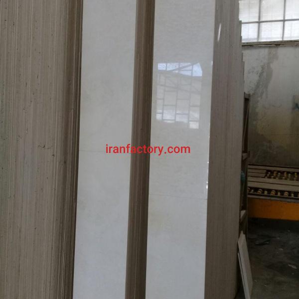 تراورتن سفید بی موج طبس سنگبری فروردین نو