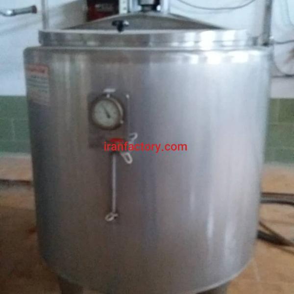 فروش مخازن استیل دست دوم