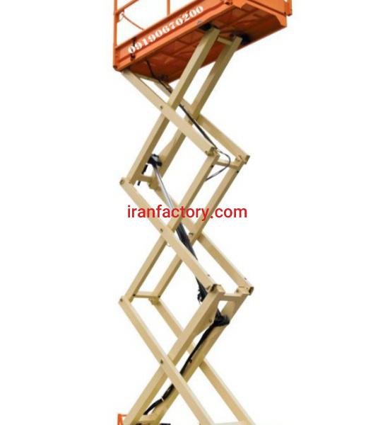 تولید دستگاه بالابر 6 تا 10 متری شرکت پارسی صنعت در اصفهان