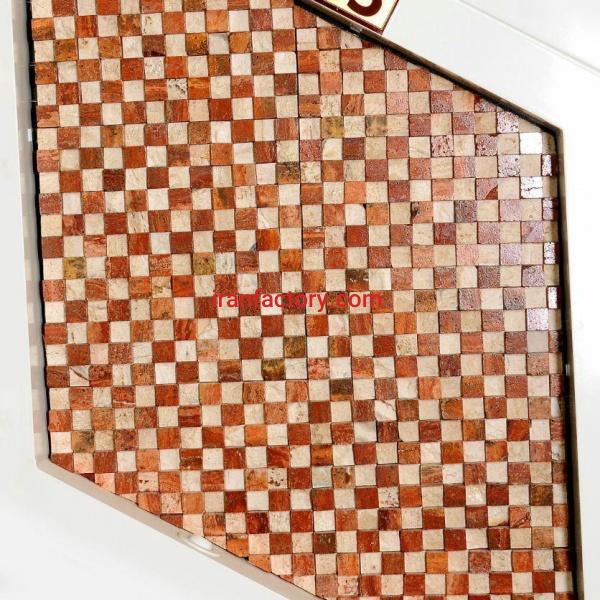 سنگ آنتیک میکس قرمز سفید آنتیک ‌سنگ ‌خشتی