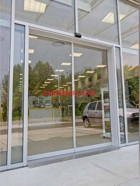 درب اتوماتیک شیشه ایی