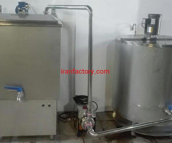 پاتیل استیل پخت شیر