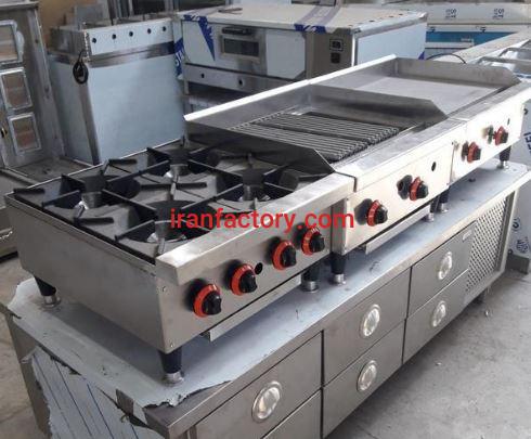 فروش تمام تجهیزات آشپزخانه در تهران