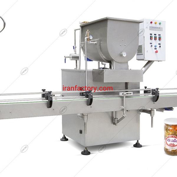 دستگاه  پرکن و فیلر و پرکن دو نازله خطی مدل C  KPT 4011