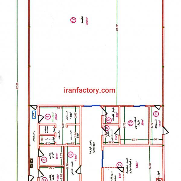 فروش کارخانه نان صنعتی در شمال فارس آباده