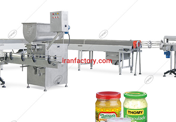 خط تولید سس مایونز ابزار بسته بندی خراسان