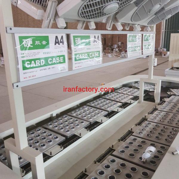 خط تولید لامپ کم مصرف با قیمت استثنائی