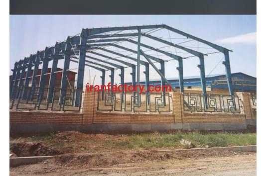 فروش 5000 متر کارخانه صنعتی نیمه کاره در قزوین