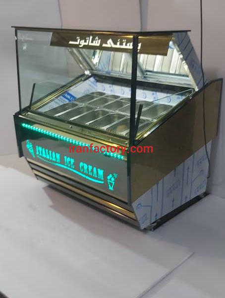 تاپینگ بستنی صنعتی ۱۰کاسه یخچالسازان