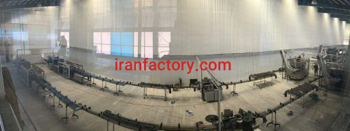 خط تولید آب معدنی آراد تهران