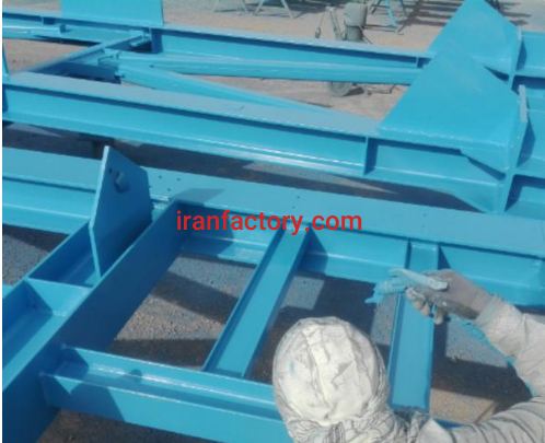 خدمات رنگ آمیزی صنعتی وسندبلاست در کرج