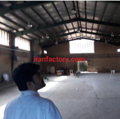 کارخانه صنایع فلزی شهرک صنعتی اشتهارد با سوله 600 متر