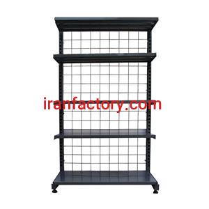 فروش قفسه پشت توری یک طرفه گروه صنعتی دی