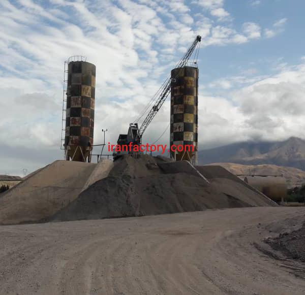 زمین با کاربری صنعتی با مجوز تولید شن و ماسه در قزوین