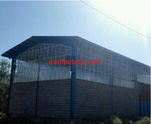 فروش 510 متر سوله شهرک صنعتی شیراز با موقعیت عالی