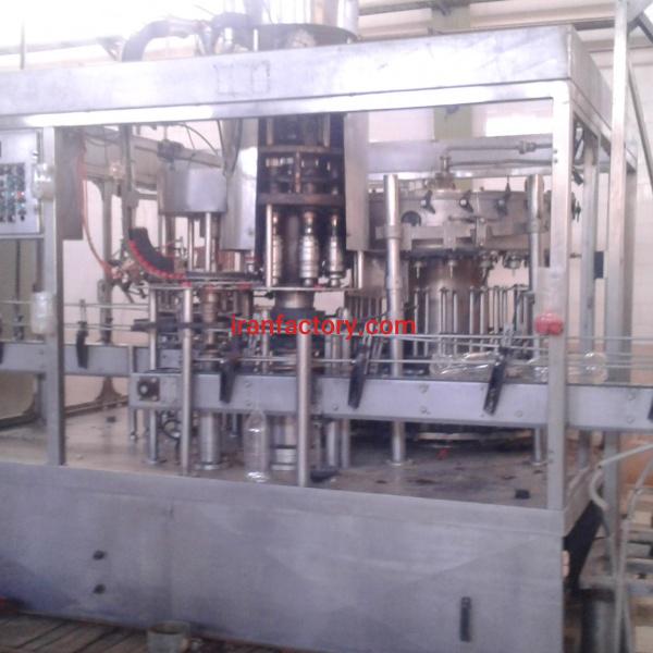 خط نوشابه گازدار کامل