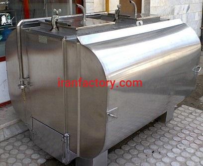 قیمت مخزن استیل دوجداره