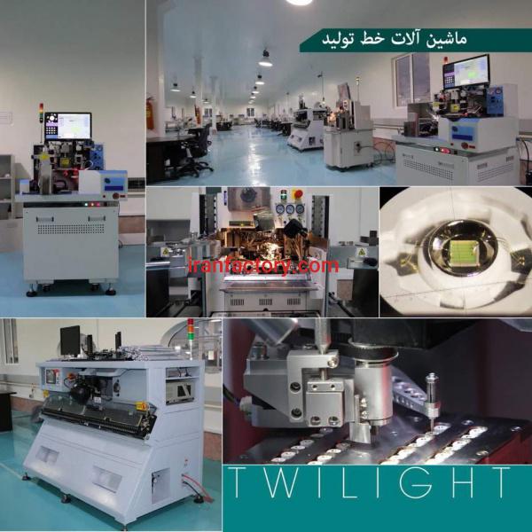 فروش کارخانه تولید و مونتاژ لامپ LED وSMP در قم