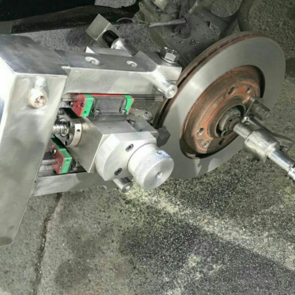 دیسک تراش درجا