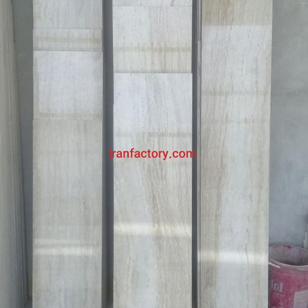 فروش تراورتن عباس آباد موج دار کرم روشن امید