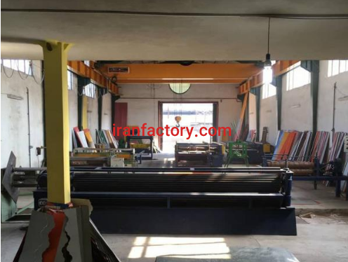 فروش کارخانه ورق سقفی در منطقه آزاد