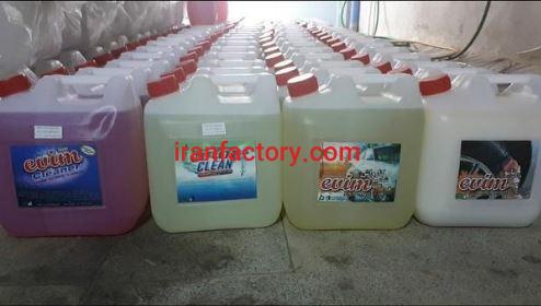 فروش خط تولید انواع مواد شوینده در زنجان