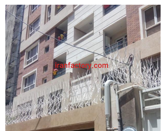 بزرگترین تولید کننده انواع حفاظ سرنیزه آبشاری