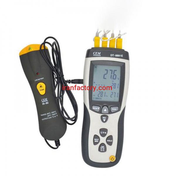 فروش دماسنج تماسی 4کاناله