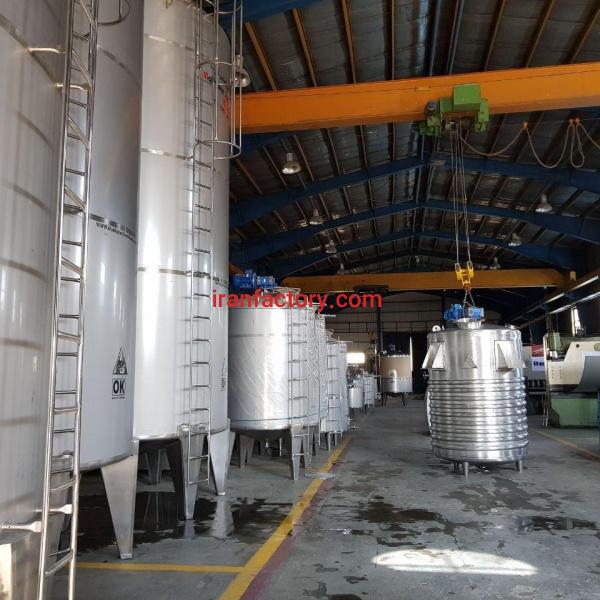 مخزن استیل حمل مایعات