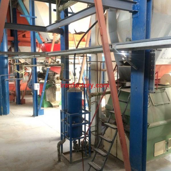 فروش خط تولید خوراک دام و طیور کارکرده در قزوین