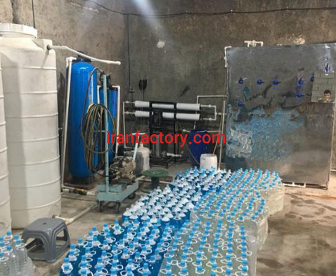 خط تولید اب رادیاتور در اهواز