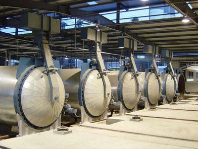 فروش خط تولید بتن سبک گازی اتوکلاوی(AAC)