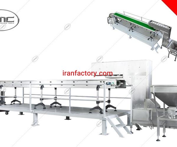 ماشین آلات خط دریافت، بالابر و سورتینگ محصول
