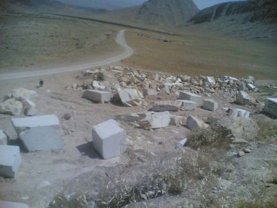 فروش معدن مرمریت با پروانه بهره برداری