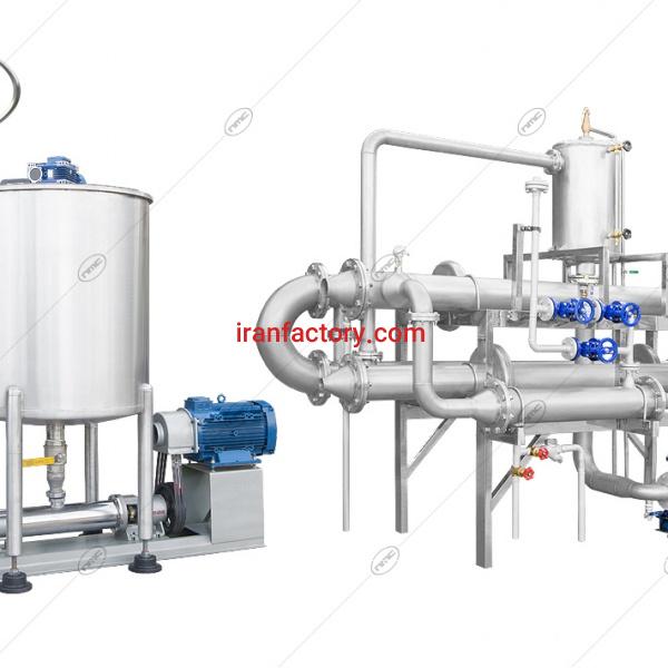 دستگاه پاستوریزاتور لوله ای  مدل KPT 50000