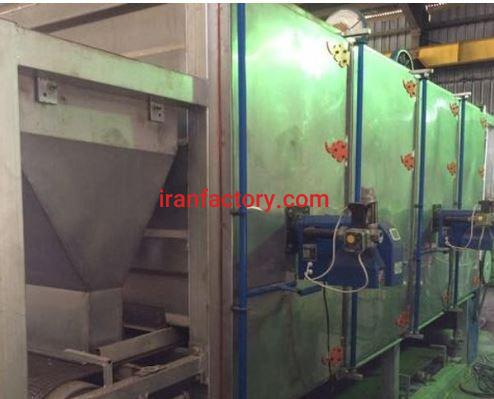 خط تولید خشکبار در  شهرک صنعتی بزرگ شیراز فروشی