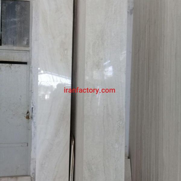 تراورتن سفید موج دار طبس سنگبری فروردین نو