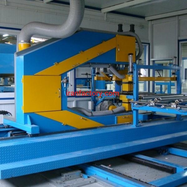 کاتر نواری متحرک ساندویچ پانل