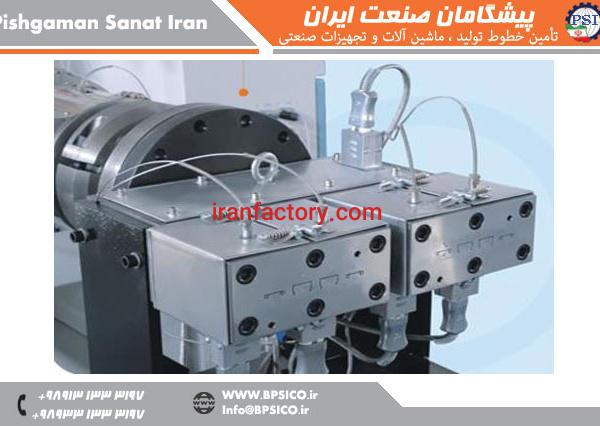 خط تولید داکت برق PVC پیشگامان صنعت اصفهان