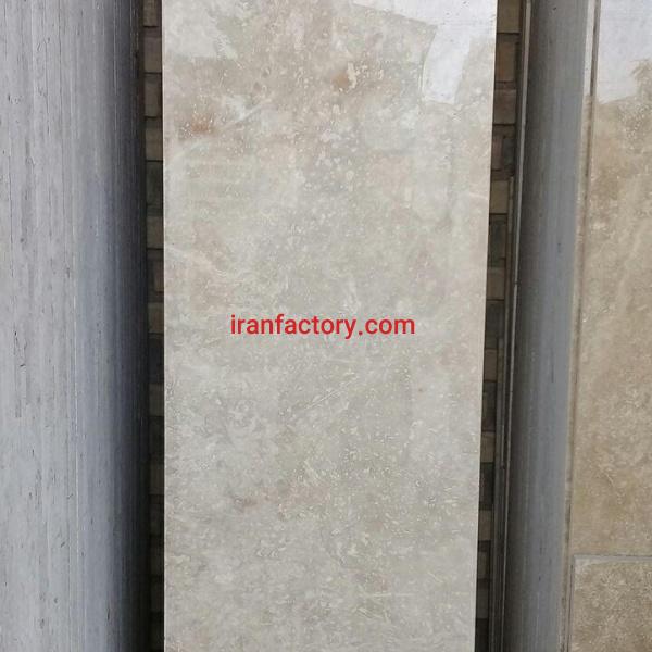 فروش تراورتن اعلا بی موج کرم ابرکوه شاهد