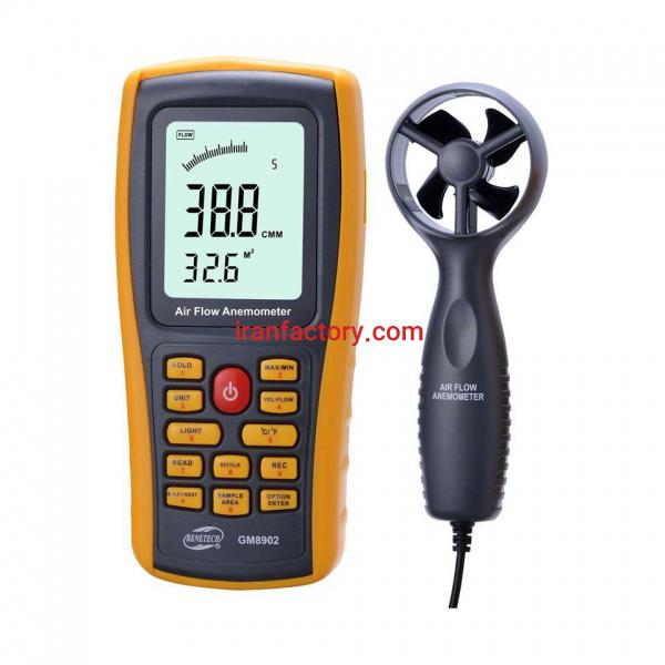 فلومتر هوا مدل BENETECH GM8902